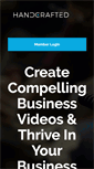 Mobile Screenshot of handcraftedbusinessfilms.com